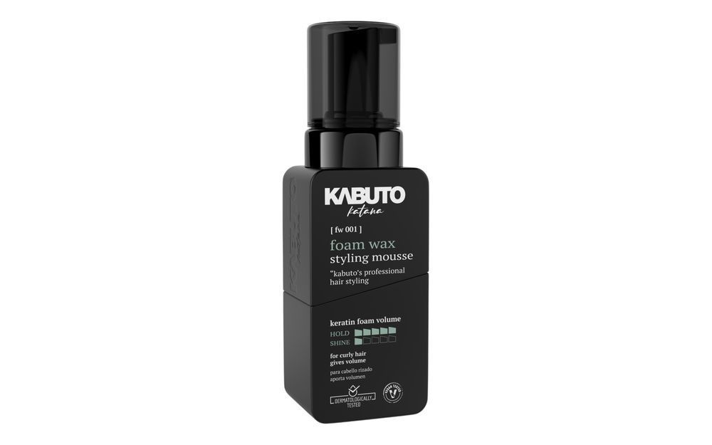 Пінка для волосся Kabuto Hair Styling Foam Wax 250 ml
