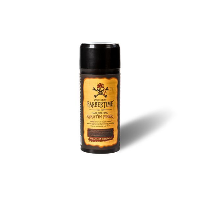 Пудра для волос Barbertime Hair Building Fiber Medium Brown 21 г