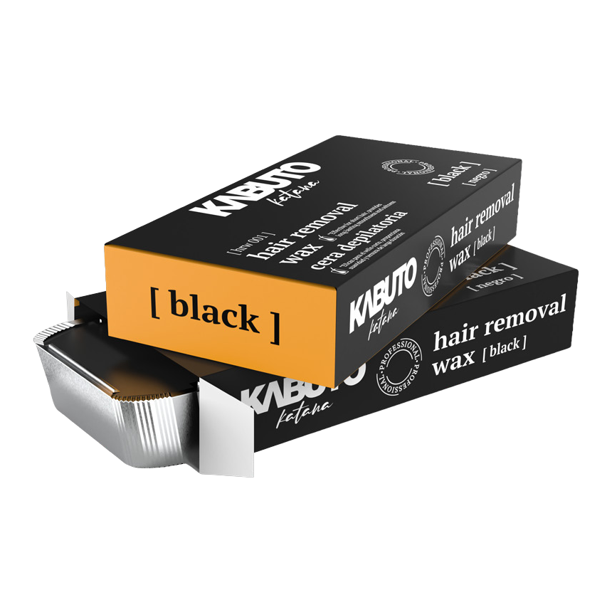 Віск для депіляції Kabuto Hair Removal Hard Wax Black 500 gr