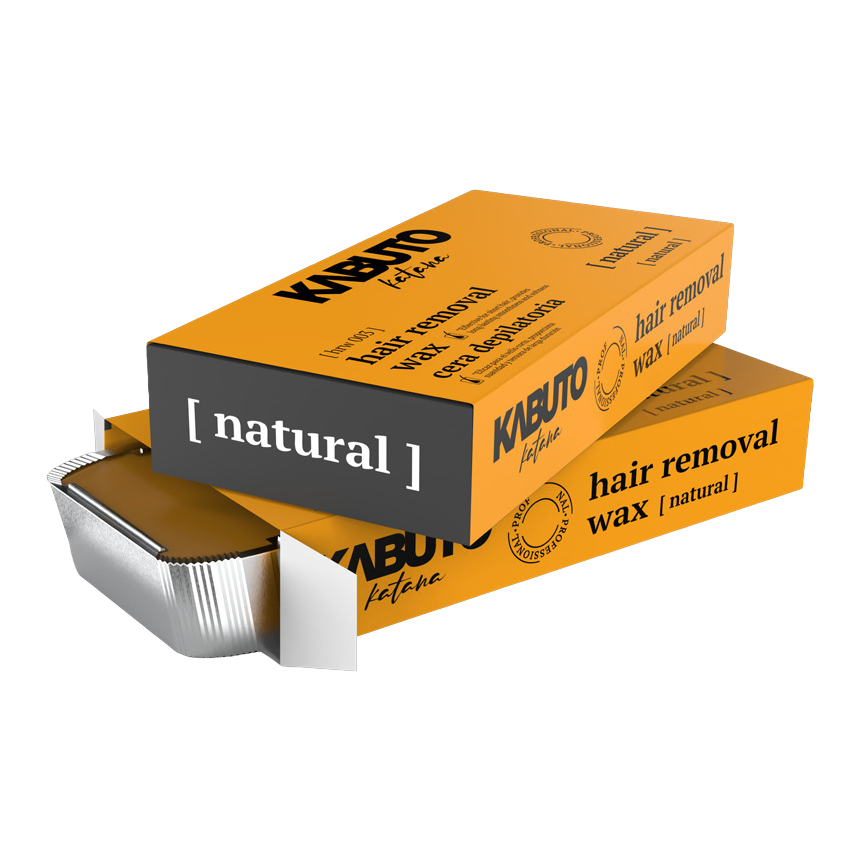 Віск для депіляції Kabuto Hair Removal Hard Wax Natural 500 gr