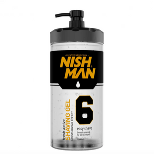 Гель для гоління Nishman Shaving Gel No.6 Fresh Active 1500ml