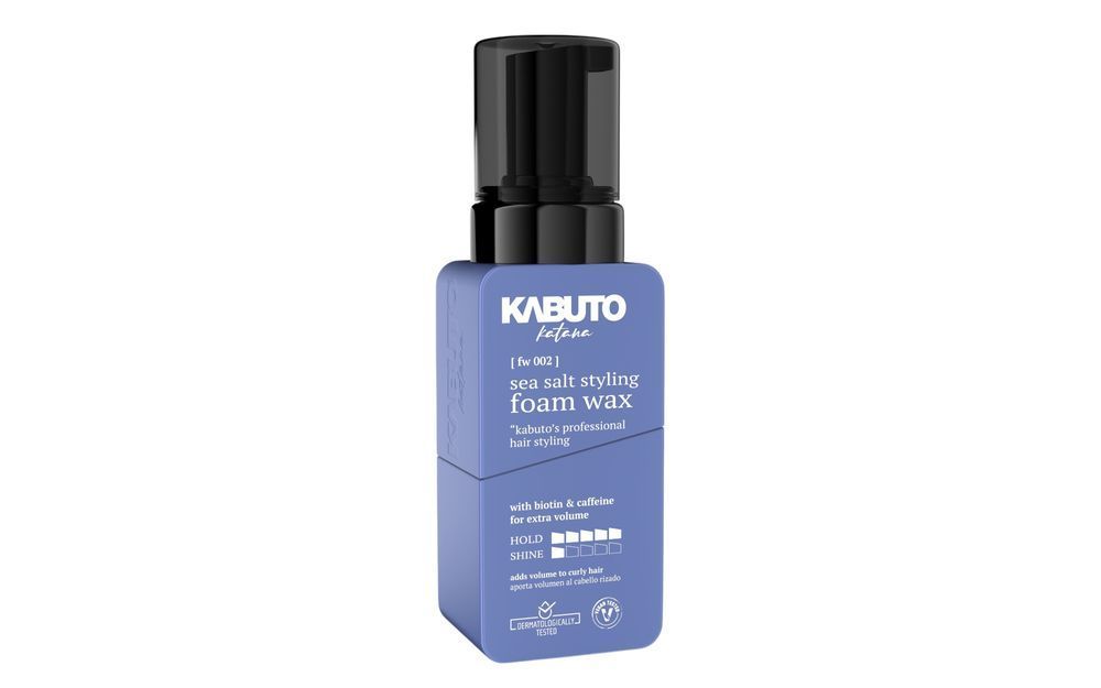 Пінка для волосся Kabuto Hair Styling Sea Salt Foam Wax 250 ml