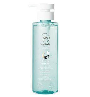 Зволожувальний гель для душу YOPE myBODY HYALU HYDRATE BLUE COCONUT 300мл