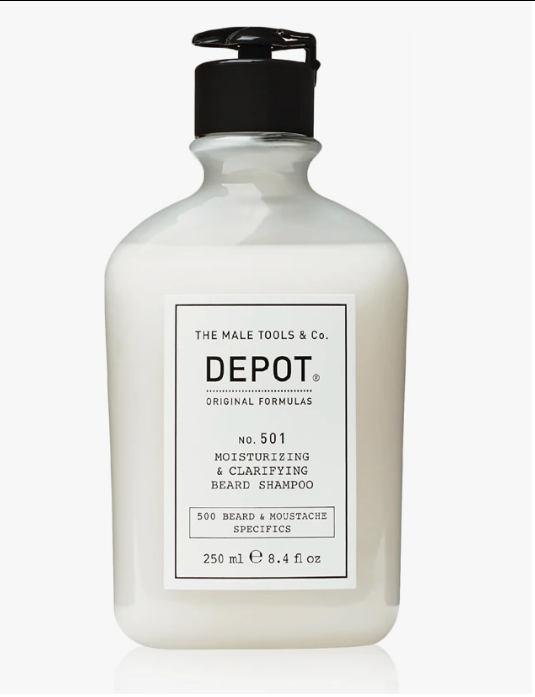 Увлажняющий шампунь для бороды Depot No. 501 Moisturizing & Clarifying Beard Shampoo 250 мл