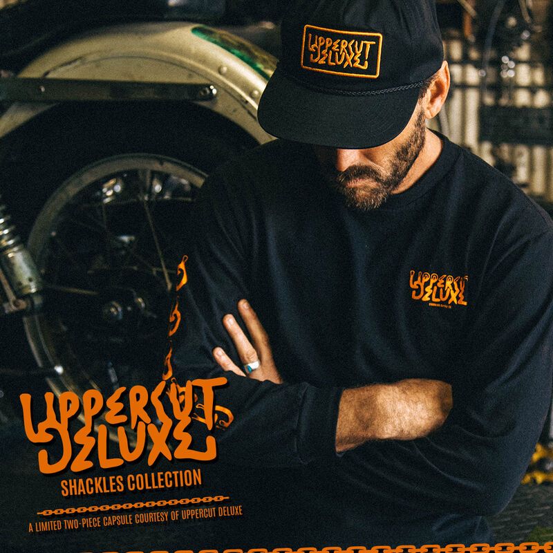 Набір лонгсліву та кепки Uppercut Deluxe Shackles Collection Capsule L (Tees+Cap)