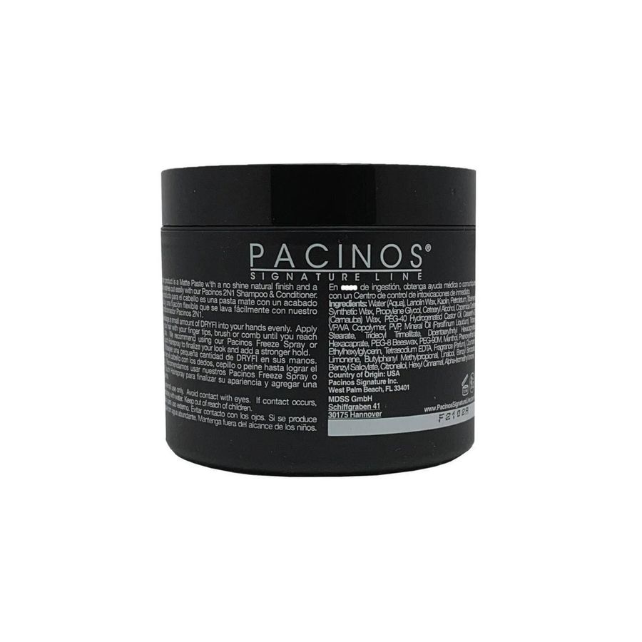 Матовая паста Pacinos Dryfi Professional Matte Paste 118ml