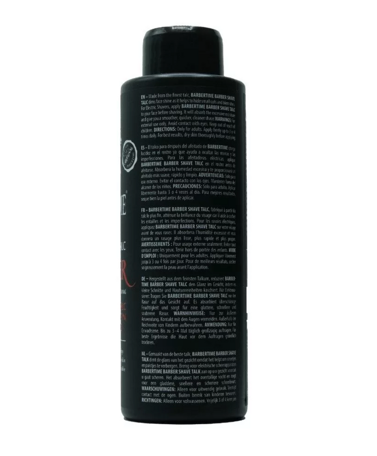 Пудра Barbertime Barber Shave Talc Powder 180гр