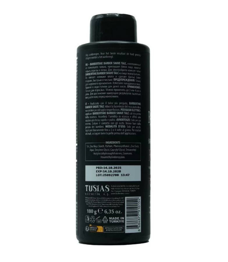 Пудра Barbertime Barber Shave Talc Powder 180гр