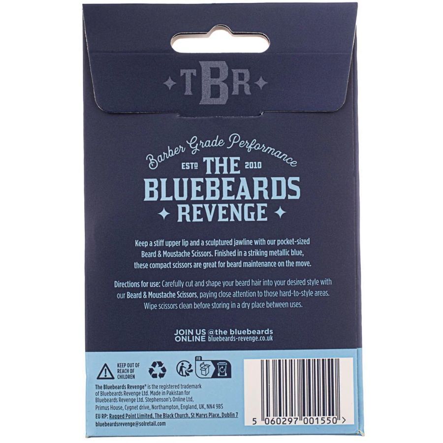 Ножиці для бороди The BlueBeards Revenge Beard/Moustache Scissors NEW