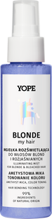 Спрей для волосся YOPE BOUNCE BLONDE MY HAIR Illuminating Mist AMETHYST 100ml (for Blonde & Bleached Hair)