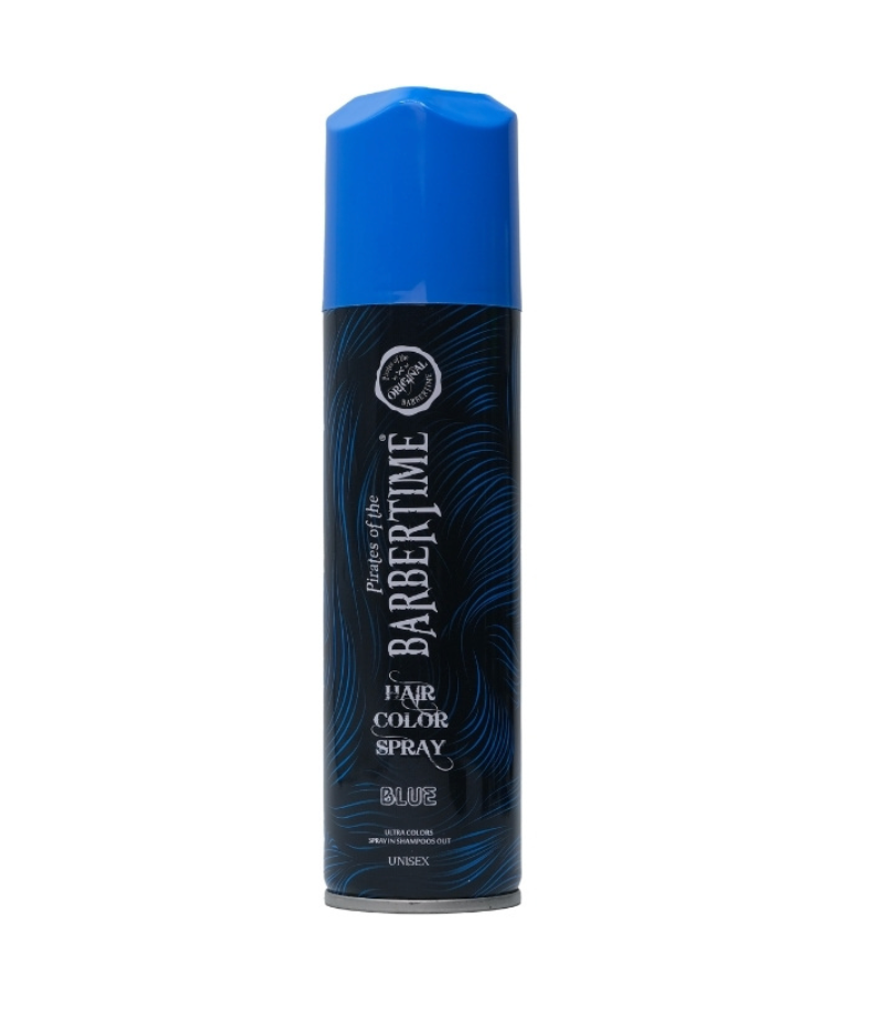 Спрей для волос Barbertime Pro Hair Coloring Mech Spray Blue 150мл