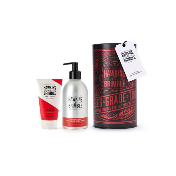 Набір для тіла Hawkins & Brimble Body Gift Set (Body Wash, Face Wash)