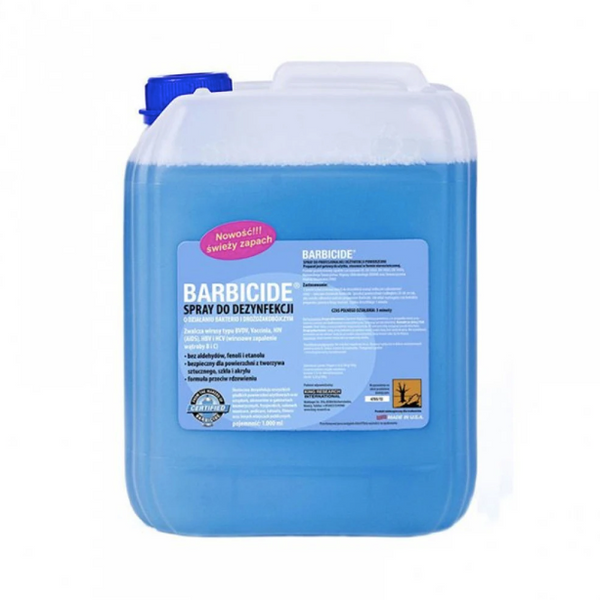 Жидкость ароматизированая для дезинфекции поверхностей Barbicide Spray 5000мл