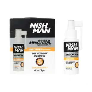 Средство для роста волос Nishman Minoxidil 5% на 6 месяцев 6*60 мл