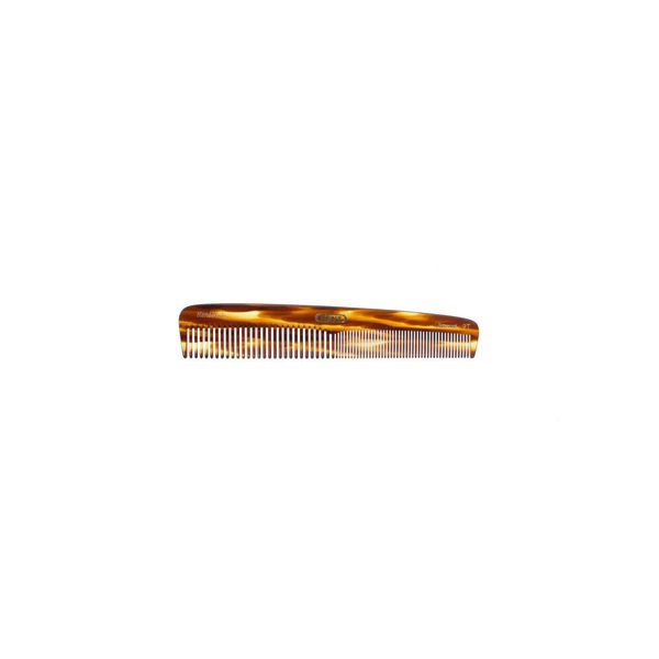 Гребінець Kent 9T 7 1/2" Handmade Comb Coarse / Fine Toothed