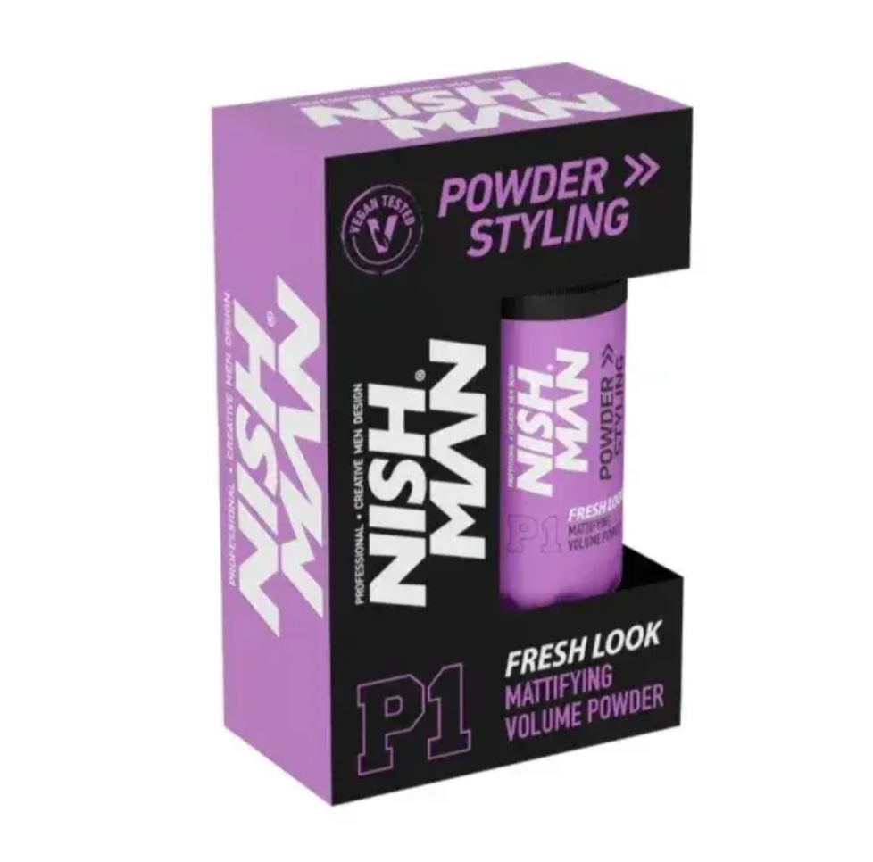 Пудра для укладання Nishman Matte Finish Volume Powder P1 Fresh look 20g