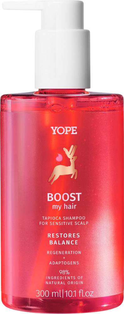 Шампунь YOPE BOUNCE BOOST MY HAIR Shampoo 300ml (for Sensitive Scalp)