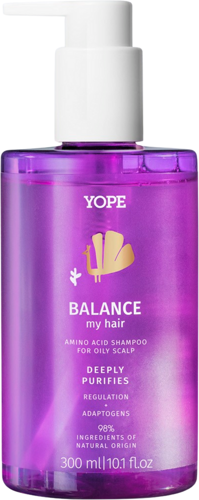 Шампунь YOPE BOUNCE BALANCE MY HAIR Shampoo 300ml (for Oily Scalp)