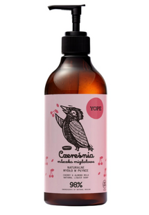 Рідке мило для рук YOPE Hand Soap CHERRY ALMOND MILK 500ml