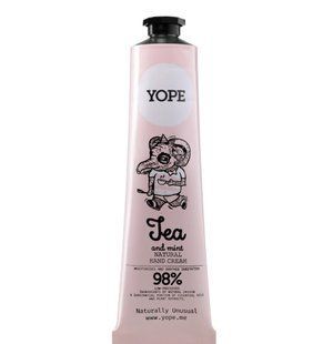 Крем для рук YOPE Hand Cream TEA & MINT 100мл