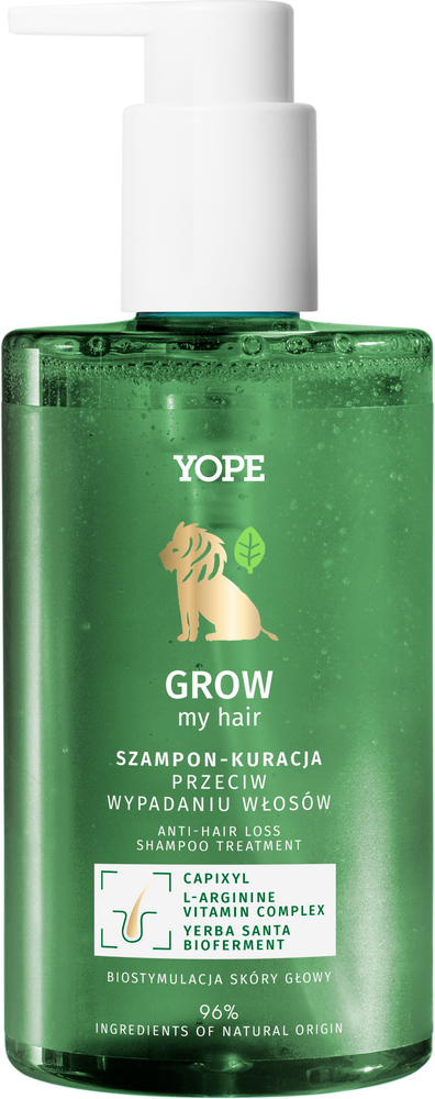 Шампунь YOPE GROW MY HAIR Anti-Hair Loss Shampoo Treatment 300ml