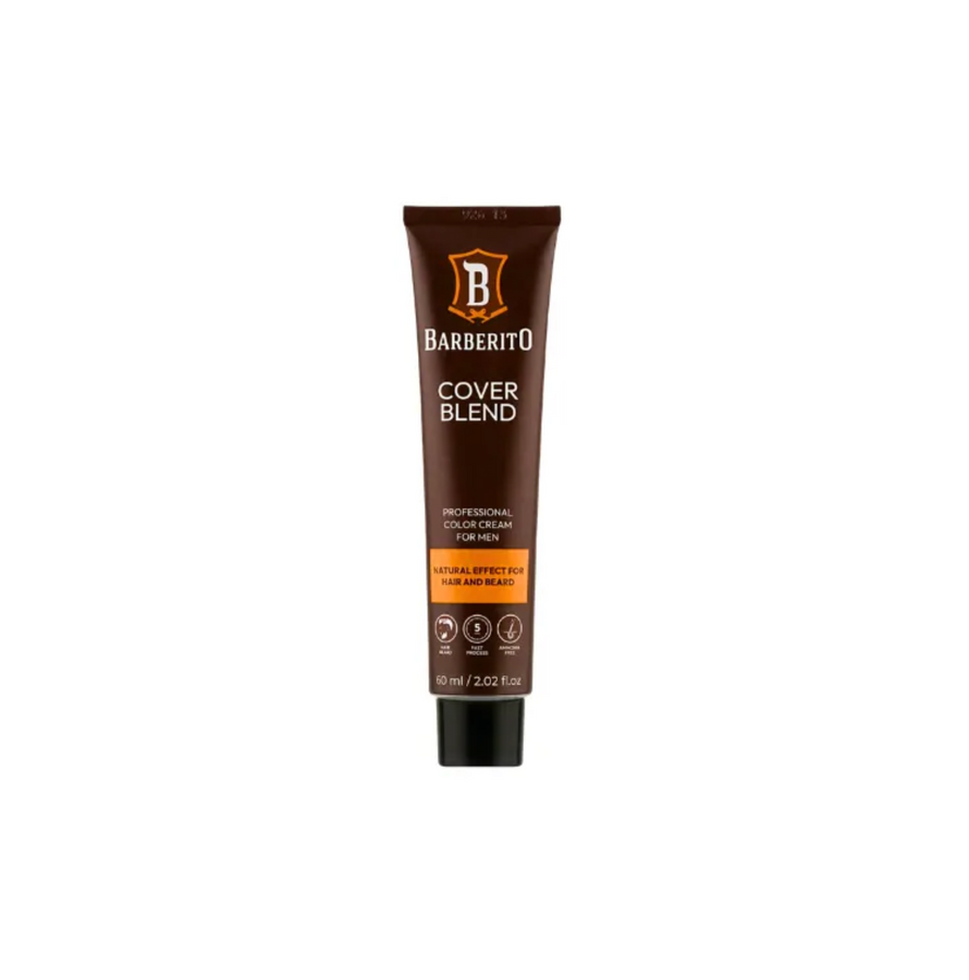 Система маскировки седины Barberito Cover Blend - 4 Medium Brown 60мл