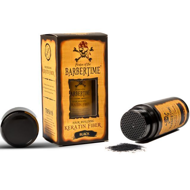 Пудра для волос Barbertime Hair Building Fiber Black 21 г