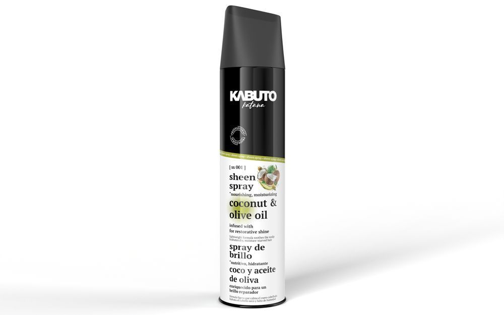 Спрей для волосся Kabuto Hair Styling Sheen Spray Coconut & Olive Oil 400 ml