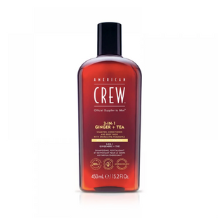 Шампунь American Crew Energizing Shampoo, Conditioner and Body wash Ginger Tea 450мл