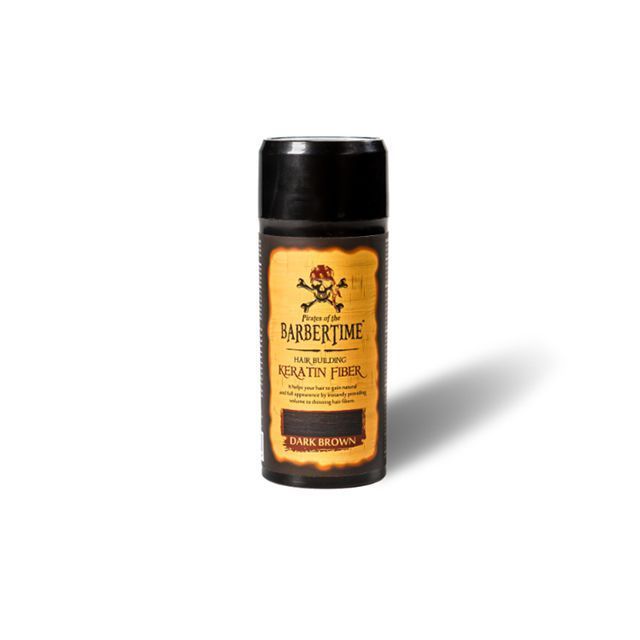 Пудра для волос Barbertime Hair Building Fiber Dark Brown 21 г